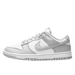 Buty sportowe Sneakersy męskie, Dunk Low Retro. Szare buty sportowe męskie Nike, bez wzorów, z gumy, bez zapięcia, trekkingowe. Za 519.00 zł.