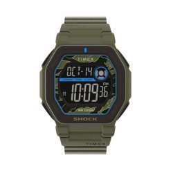 Zegarek Timex. Brązowe zegarki męskie Timex, bez wzorów. Za 489.99 zł.