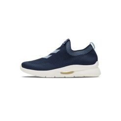 Sneakersy Hummel Tatum Seamless. Niebieskie buty sportowe męskie Hummel, bez wzorów, bez zapięcia, na fitness i siłownię. Za 203.50 zł.