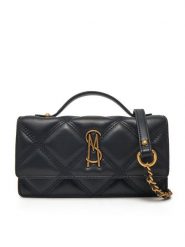 Steve Madden Torebka Bjeffa SM13001604 Czarny. Czarne torebki do ręki damskie Steve Madden, bez wzorów, ze skóry, bez dodatków. Za 299.99 zł.