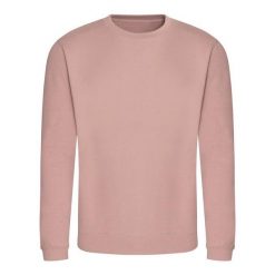 Zwykła Bluza Unisex Dla Dorosłych. Brązowe bluzy męskie AWDIS, m, bez wzorów, bez ramiączek, bez kaptura. Za 107.99 zł.