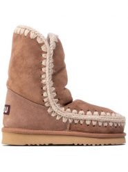 Mou Śniegowce Eskimo 24 FW101000A Brązowy. Brązowe śniegowce damskie Mou, ze skóry, bez zapięcia. Za 1,079.00 zł.