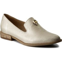 Lordsy SERGIO BARDI - Drenchia SS127298718AF 111. Żółte półbuty damskie Sergio Bardi, bez wzorów, z nubiku, bez obcasa, na obcasie, bez zapięcia. W wyprzedaży za 189.00 zł.