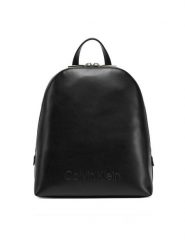Calvin Klein Plecak K60K613185 Czarny. Czarne plecaki damskie Calvin Klein, bez wzorów, ze skóry. Za 339.99 zł.