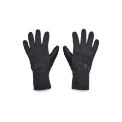 Rękawiczki męskie Under Armour Storm Fleece Gloves Czarne Czarne. Czarne rękawiczki męskie Under Armour, bez wzorów, z materiału. Za 232.99 zł.