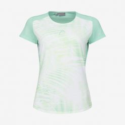 T-shirt damski TIE-BREAK. Czerwone t-shirty damskie Head, s, bez wzorów, sportowe, bez kołnierzyka, bez ramiączek. W wyprzedaży za 140.00 zł.