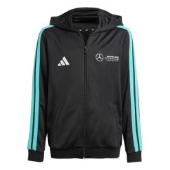 Bluza Z Kapturem Mercedes - Amg Petronas Formula One Team Dna Full Zip. Białe bluzy damskie Adidas, m, bez wzorów, z materiału, młodzieżowe, bez ramiączek, z kapturem. Za 199.00 zł.