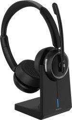 Słuchawki Deltaco HL-100 Wireless Stereo Headset on-ear, USB-dongle, charging stand / 1903274. Słuchawki bezprzewodowe DELTACO. Za 192.15 zł.