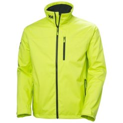 Kurtka narciarska Helly Hansen Crew 2.0. Zielone kurtki sportowe męskie Helly Hansen, bez wzorów, bez kaptura, narciarskie. W wyprzedaży za 533.50 zł.