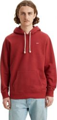 Levi`s Levi's New Original Hoodie 345810021 Czerwone XXL. Czerwone bluzy męskie m, bez wzorów, bez kaptura. Za 285.64 zł.