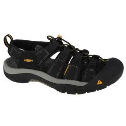 Sandały męskie, Keen Newport H2. Czarne sandały męskie Keen, bez wzorów, z materiału, sportowe, bez zapięcia. Za 499.99 zł.