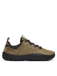 Merrell Trekkingi Wrapt J5006861 Zielony. Zielone trekkingi męskie Merrell, ze skóry, bez zapięcia. Za 489.99 zł.