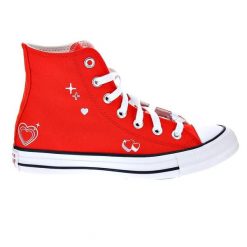 Trampki damskie Converse Chuck Taylor All Star Y2K Heart. Czerwone trampki i tenisówki damskie Converse, bez wzorów, bez zapięcia. Za 229.99 zł.