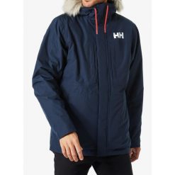 Kurtka zimowa męska Helly Hansen Coastal 3.0 Parka. Niebieskie kurtki męskie Helly Hansen, na zimę, m, bez wzorów, sportowe, bez kaptura. Za 816.99 zł.