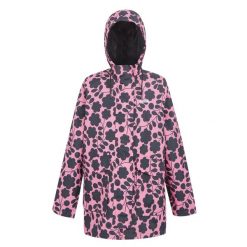 Kurtka Damska Orla Kiely Swing II Floral Waterproof Jacket. Czerwone kurtki sportowe damskie Regatta, xs, bez wzorów, bez ramiączek, bez kaptura, trekkingowe. Za 190.99 zł.