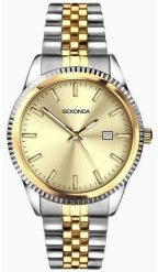 Zegarek męski Sekonda 30259 srebrny. Szare zegarki męskie Sekonda, bez wzorów, srebrne. Za 317.00 zł.