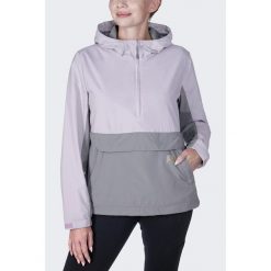Kurtka damska przeciwdeszczowa Carhartt Anorak. Szare kurtki sportowe damskie Carhartt, xs, bez wzorów, bez ramiączek, bez kaptura, trekkingowe. Za 391.99 zł.