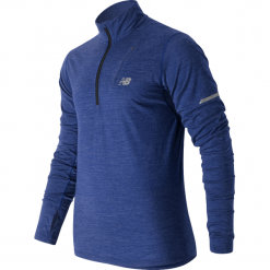 New Balance MT63206MBH. Brązowe bluzy sportowe męskie New Balance, na jesień, m, bez wzorów, z materiału, bez kaptura, do biegania. W wyprzedaży za 249.99 zł.