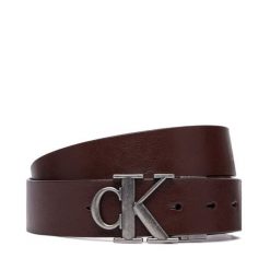 Pasek Calvin Klein. Brązowe paski męskie Calvin Klein. Za 289.99 zł.