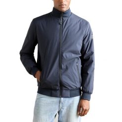 Kurtka ECOALF JAIME JACKET Niebieski. Niebieskie kurtki męskie Ecoalf, m, bez wzorów, z tkaniny, bez kaptura. Za 719.40 zł.