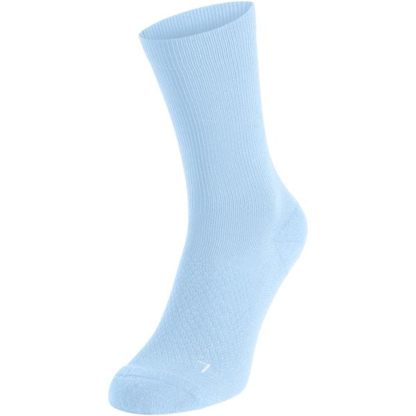 Skarpetki UNI ODLO Socks crew ESSENTIAL. Niebieskie skarpetki damskie ODLO, bez wzorów, z elastanu. Za 59.99 zł.