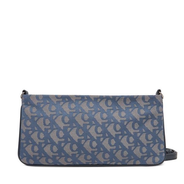 Torebka Calvin Klein Jeans. Niebieskie listonoszki damskie Calvin Klein Jeans, bez wzorów, z jeansu, bez dodatków. Za 186.99 zł.