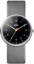 Zegarek Braun Zegarek Braun BN0021BKSLMHG męski klasyczny 38 mm . Zegarki męskie BRAUN, bez wzorów. Za 419.00 zł.