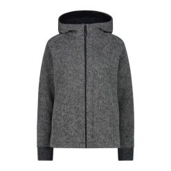 Bluza damska turystyczna CMP 34M0766. Szare bluzy damskie CMP, m, bez wzorów, bez ramiączek, bez kaptura. Za 502.50 zł.