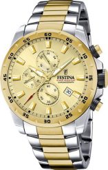 Zegarek Festina Zegarek męski Festina F20562-1 srebrny. Szare zegarki męskie Festina, bez wzorów, srebrne. Za 738.00 zł.
