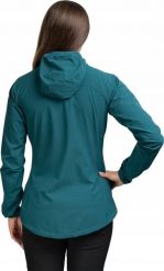 Kurtka echo hooded women-deep teal-10 (s). Kurtki sportowe damskie NoName, s, bez wzorów, bez ramiączek, bez kaptura. Za 739.94 zł.