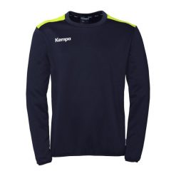 Bluza Kempa Emotion 27. Niebieskie bluzy damskie Kempa, bez wzorów, sportowe, bez ramiączek, bez kaptura. Za 192.50 zł.