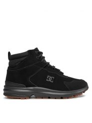 DC Shoes Trzewiki Mutiny Wr ADYB700044 Czarny. Czarne botki męskie DC Shoes, bez wzorów, ze skóry, bez obcasa, bez zapięcia. Za 599.99 zł.