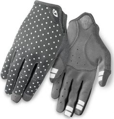Giro Rękawiczki damskie La Dnd długi palec dark shadow white dots r. XL. Białe rękawiczki damskie Giro, bez wzorów. Za 128.99 zł.