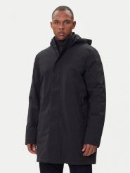 Geox Płaszcz zimowy Aurelio M5625K T3194 F9000 Czarny Regular Fit. Czarne płaszcze męskie Geox, na zimę, m, bez wzorów, z syntetyku, bez kołnierzyka, bez kaptura. Za 1,349.00 zł.
