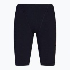 Jammery kąpielowe męskie Nike Just Do It Jammer. Czarne kąpielówki męskie Nike, m, bez wzorów. Za 89.99 zł.