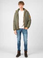 Guess Kurtka | M1BL27WO06J | Mężczyzna | Żółty, Zielony. Zielone kurtki męskie Guess, m, z aplikacjami, z poliamidu, bez kaptura. W wyprzedaży za 519.00 zł.