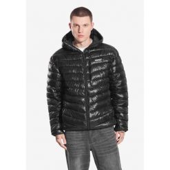 Kurtka turystyczna męska Prosto Synthetic. Czarne kurtki męskie Prosto., m, bez wzorów, bez kaptura. W wyprzedaży za 305.99 zł.