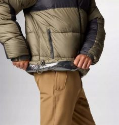 Kurtka męska Columbia Columbia Pike Lake II Jacket 2050941399 Zielone L. Zielone kurtki męskie Columbia, l, bez wzorów, bez kaptura. Za 467.92 zł.