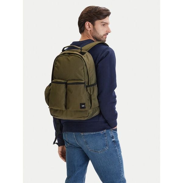 Plecak Vans. Zielone plecaki męskie Vans, bez wzorów, sportowe. Za 190.99 zł.