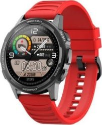 Smartwatch Senbono X28 Czerwony (30612). Czerwone zegarki smartwatch Senbono, bez wzorów. Za 275.64 zł.