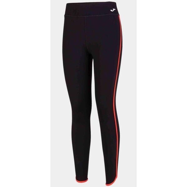Legginsy Joma Combi Torneo długie damskie, XL, czarny/koral. Brązowe legginsy damskie Joma, bez wzorów. Za 178.99 zł.