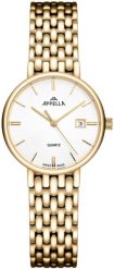 Zegarek damski Appella L32007.1113Q złoty. Żółte zegarki damskie Appella, złote. Za 1,290.00 zł.