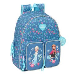 Plecak szkolny DISNEY FROZEN Niebieski. Niebieskie plecaki męskie DISNEY FROZEN, bez wzorów. Za 138.00 zł.