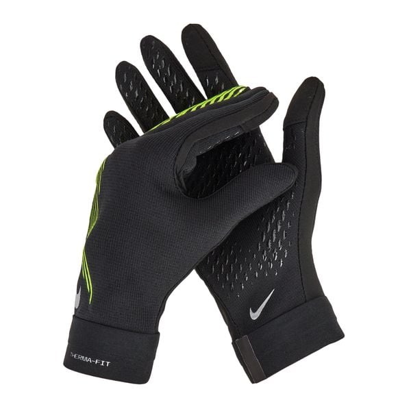 Rękawiczki Nike Academy Therma-FIT. Czarne rękawiczki damskie Nike, bez wzorów. Za 119.99 zł.