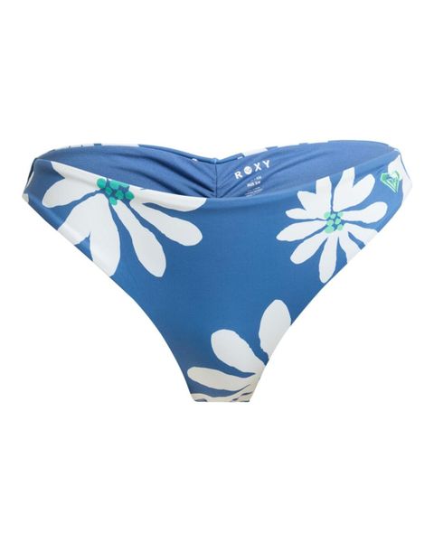 Dół bikini dla Kobiety PRINTED ESSENTIALS Niebieski. Niebieskie stroje kąpielowe damskie Roxy, s, bez wzorów, z elastanu. Za 90.99 zł.