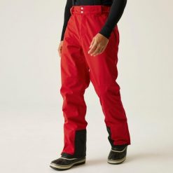 Achieve II Męskie spodnie narciarskie. Czerwone spodnie sportowe męskie Dare 2B, m, bez wzorów, z tkaniny, narciarskie. W wyprzedaży za 296.50 zł.