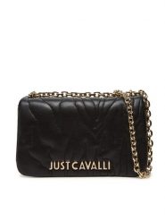 Just Cavalli Torebka 78RA4BE4 ZSB23 Czarny. Czarne torebki do ręki damskie Just Cavalli, bez wzorów, ze skóry, bez dodatków. Za 379.99 zł.