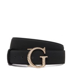 Pasek Guess. Czarne paski damskie Guess, z aplikacjami. Za 234.99 zł.