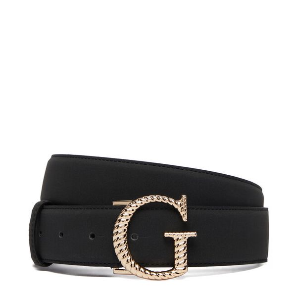 Pasek Guess. Czarne paski damskie Guess, z aplikacjami. Za 234.99 zł.