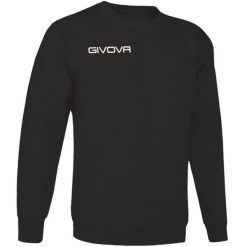 Bluza piłkarska dla dorosłych Givova Maglia One czarna. Czarne bluzy damskie Givova, s, bez wzorów, sportowe, bez ramiączek, bez kaptura. Za 69.00 zł.